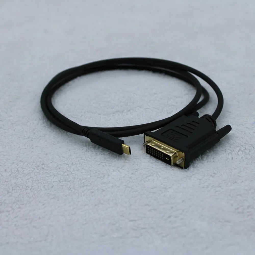 USB-c to DVI Cable 4ft 4K @30Hz Type C to DVI Female Support 2017-20 Mac Book